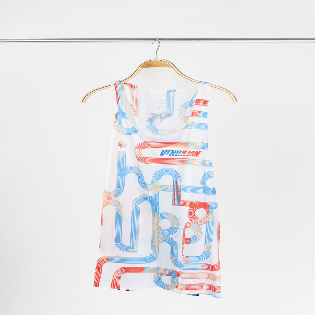 Singlet running shirt white