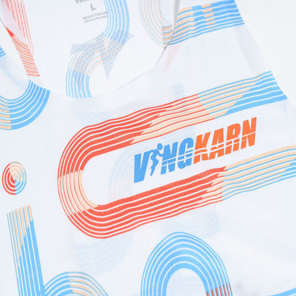 Singlet running shirt white