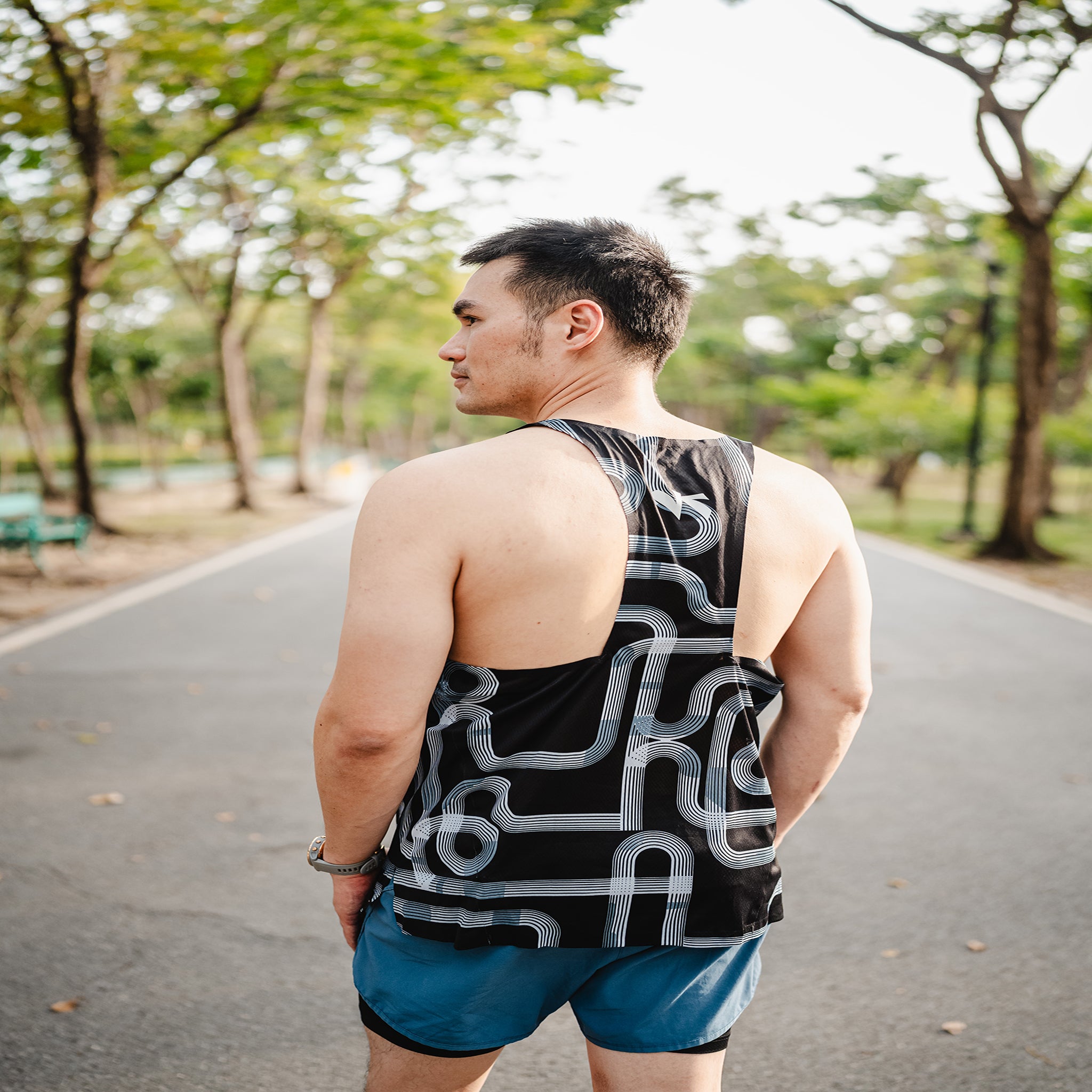 Singlet running shirt black Secondary image