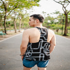 Singlet running shirt black