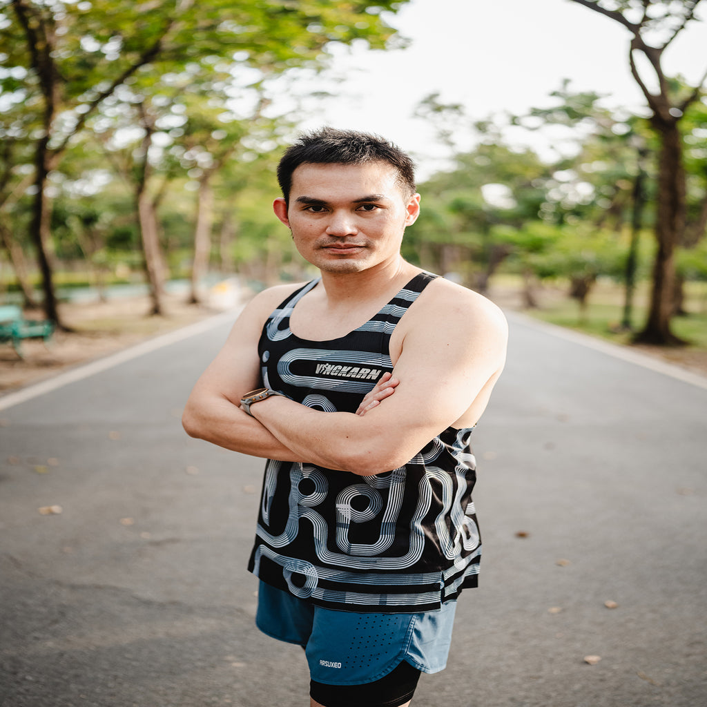 Singlet running shirt black