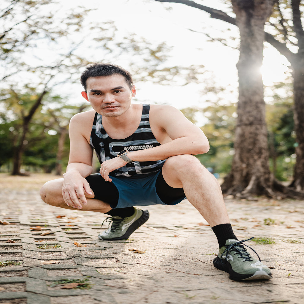 Singlet running shirt black