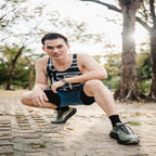 Singlet running shirt black