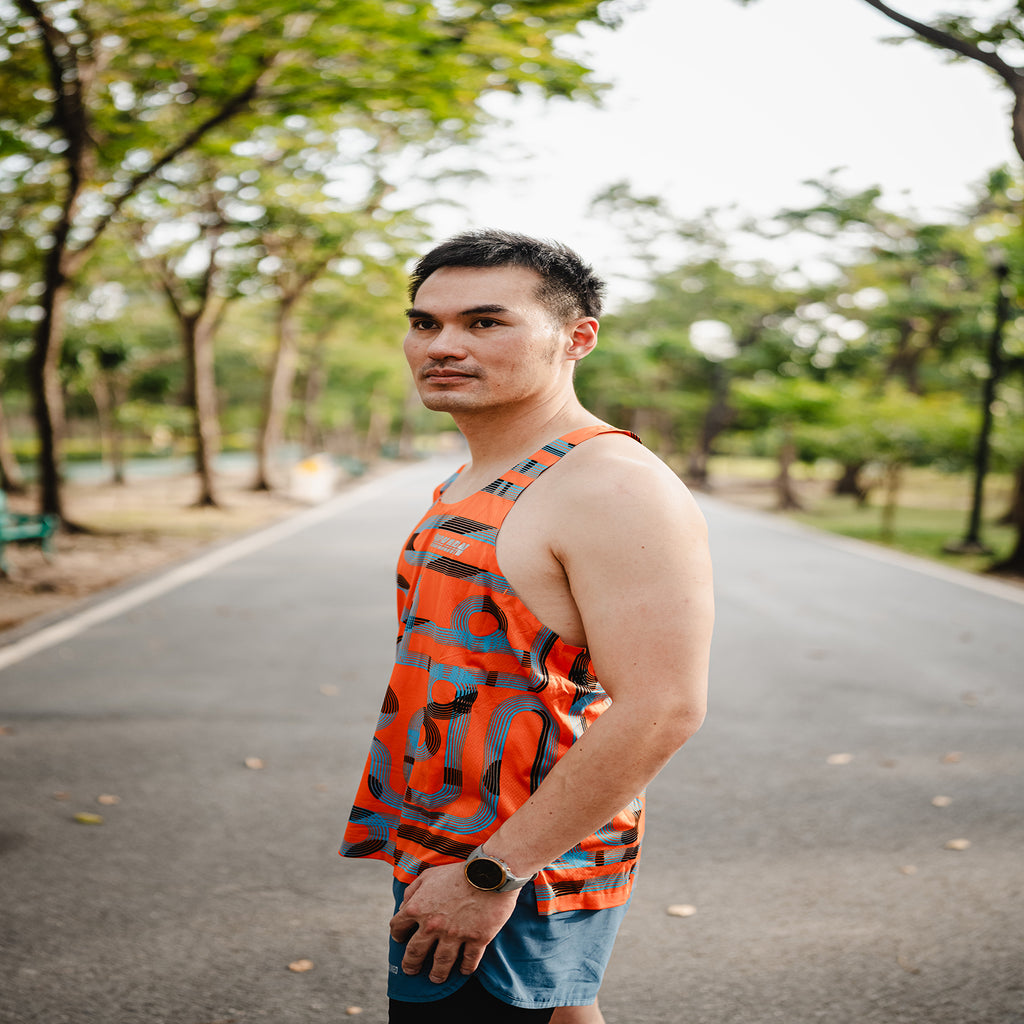 Singlet running shirt Orange
