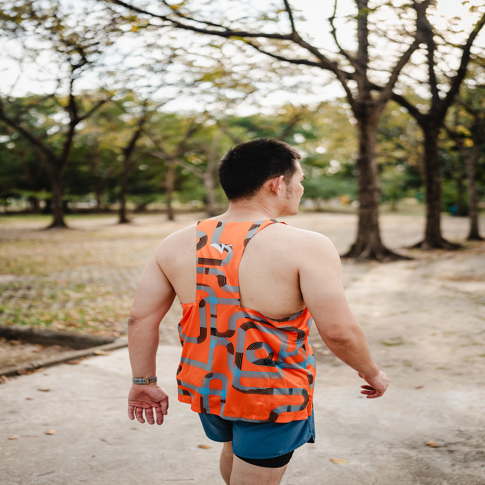 Singlet running shirt Orange
