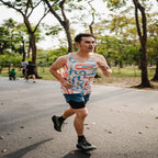 Singlet running shirt white